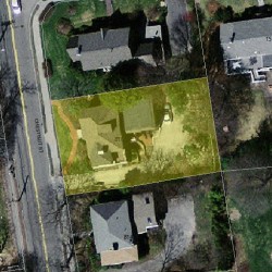 810 Chestnut St, Newton, MA 02468 aerial view