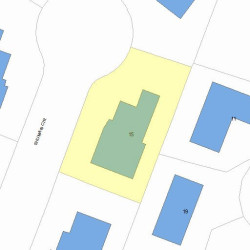 15 Shuman Cir, Newton, MA 02459 plot plan