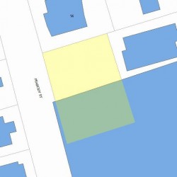 20 Peabody St, Newton, MA 02458 plot plan