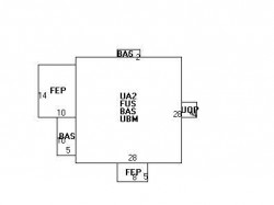 1643 Washington St, Newton, MA 02465 floor plan