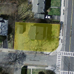 183 Winchester St, Newton, MA 02461 aerial view