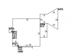 126 Langdon St, Newton, MA 02458 floor plan