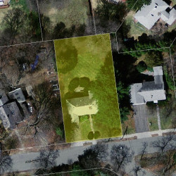 15 Amherst Rd, Newton, MA 02468 aerial view