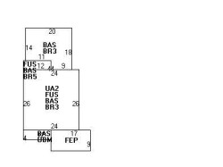 119 Oakdale Rd, Newton, MA 02461 floor plan