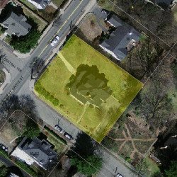 42 Grove St, Newton, MA 02466 aerial view