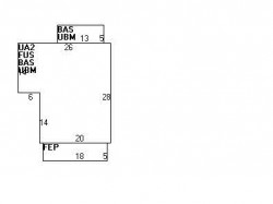 19 Chandler Pl, Newton, MA 02464 floor plan