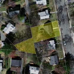 21 Allen Ave, Newton, MA 02468 aerial view