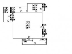 93 Claremont St, Newton, MA 02458 floor plan