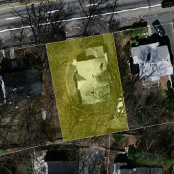 1118 Boylston St, Newton, MA 02464 aerial view