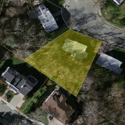 34 Cottonwood Rd, Newton, MA 02459 aerial view