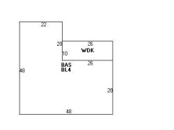 4 Rockland St, Newton, MA 02458 floor plan