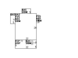 10 Owatonna St, Newton, MA 02466 floor plan