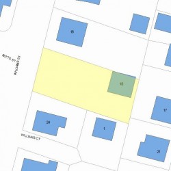 18 Williams St, Newton, MA 02464 plot plan