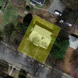 70 Underwood Ave, Newton, MA 02465 aerial view