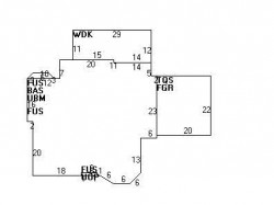 14 Melina Rd, Newton, MA 02459 floor plan