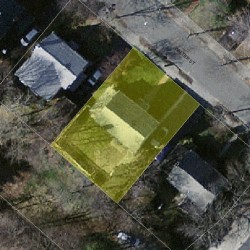 12 Walter St, Newton, MA 02459 aerial view