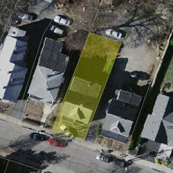 145 Pearl St, Newton, MA 02458 aerial view