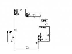 36 Fessenden St, Newton, MA 02460 floor plan