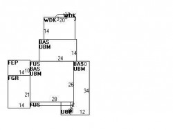 291 Winchester St, Newton, MA 02461 floor plan