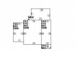 316 Woodward St, Newton, MA 02468 floor plan