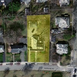 805 Commonwealth Ave, Newton, MA 02459 aerial view