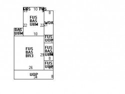 163 Moffat Rd, Newton, MA 02468 floor plan