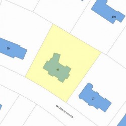 49 Baldpate Hill Rd, Newton, MA 02459 plot plan