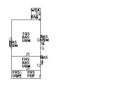 444 Woodward St, Newton, MA 02468 floor plan