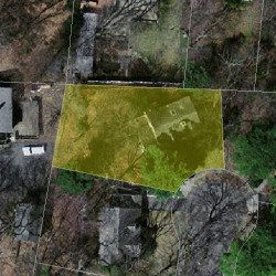 68 Pine Crest Rd, Newton, MA 02459 aerial view