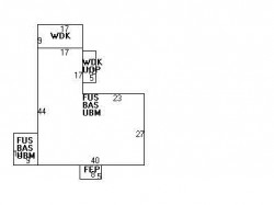 315 Lowell Ave, Newton, MA 02460 floor plan