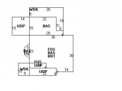 21 Magnolia Ave, Newton, MA 02458 floor plan