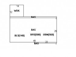 103 Cypress St, Newton, MA 02459 floor plan