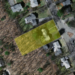 243 Upland Ave, Newton, MA 02461 aerial view