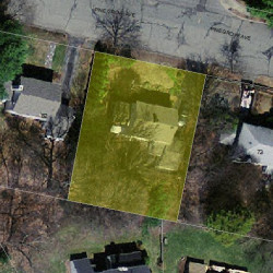 78 Pine Grove Ave, Newton, MA 02462 aerial view