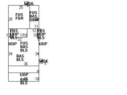 421 Wolcott St, Newton, MA 02466 floor plan