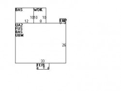 281 Lexington St, Newton, MA 02466 floor plan