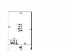 44 Harrison St, Newton, MA 02461 floor plan