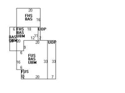 90 Fair Oaks Ave, Newton, MA 02460 floor plan