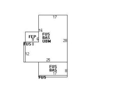 390 Homer St, Newton, MA 02459 floor plan