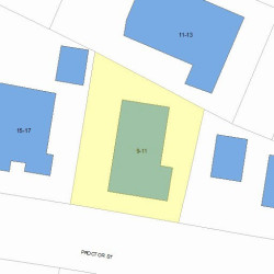 9 Proctor St, Newton, MA 02460 plot plan