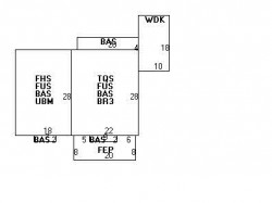 42 Jerome Ave, Newton, MA 02465 floor plan