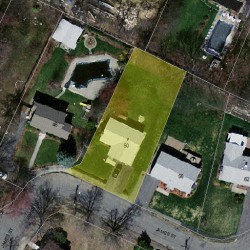 50 James St, Newton, MA 02465 aerial view