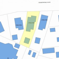 2142 Commonwealth Ave, Newton, MA 02466 plot plan
