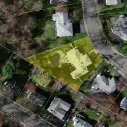 85 Sevland Rd, Newton, MA 02459 aerial view