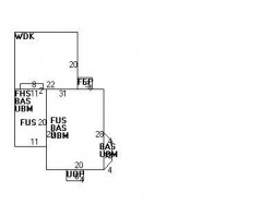 11 Meredith Ave, Newton, MA 02461 floor plan