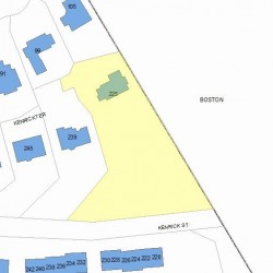 225 Kenrick St, Newton, MA 02458 plot plan