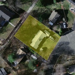 104 Osborne Path, Newton, MA 02459 aerial view