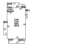 21 Goddard St, Newton, MA 02461 floor plan