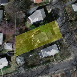 51 Tarleton Rd, Newton, MA 02459 aerial view