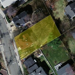11 Washburn Ave, Newton, MA 02466 aerial view
